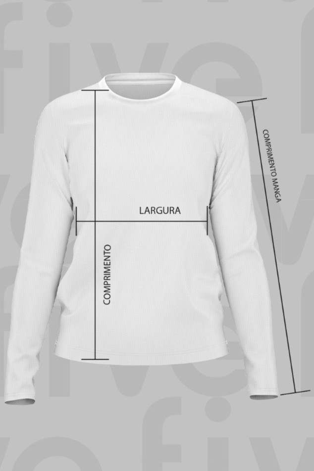 Como medir a camiseta